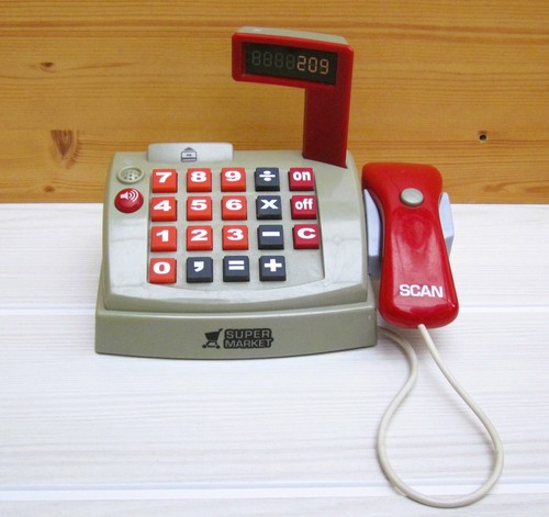Caisse enregistreuse avec - , scan