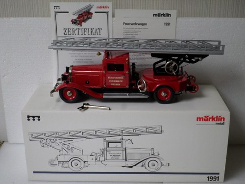 Märklin camion pompier - mÄrklin, "