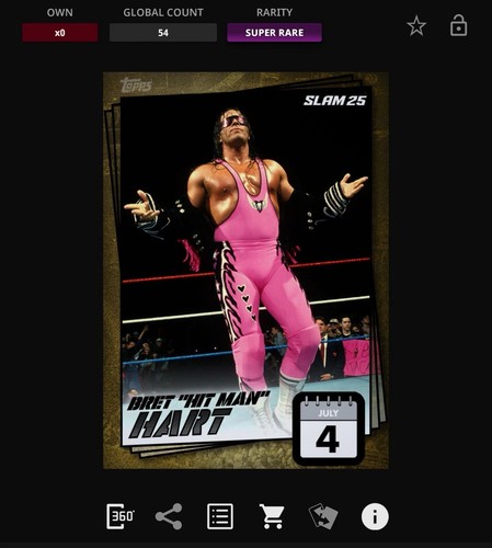 Topps wwe slam digital - wwe,