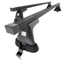 Barres de toit en acier pour Alfa Romeo Giulietta 5p (2010-2020) O noir