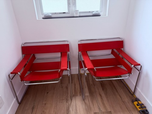 Wassily style leather chairs - style,