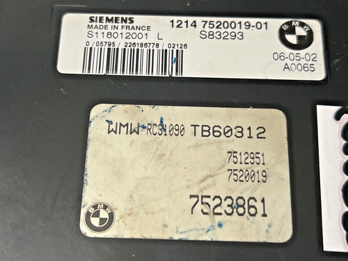 Calculateur moteur mini - mini, cooper