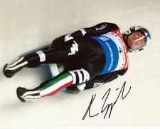 ARMIN ZOGGELER signed LUGE 8x10 photo AUTOGRAPH auto Beckett BAS Olympics GOLD