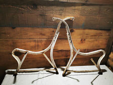 ANCIENNE PAIRE  PIEDS DE BANC