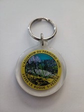 Vintage Le Bugue Keychain Fish Aquarium Du Perigord Noir Le Bugue Keychain