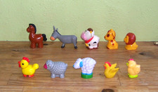 Lot de 10 figurines jouets 1er