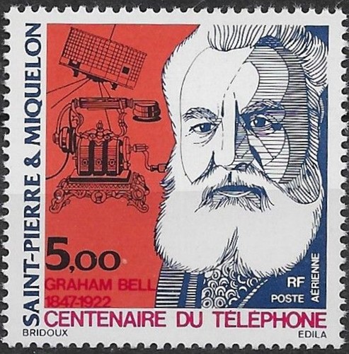 Timbre pierre miquelon - et,