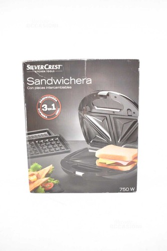 Tostiera silver crest 3en1 - silver,