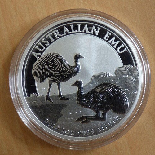 Australia emu 2020 silver - australia,
