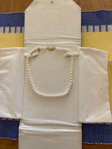 Mikimoto pearl necklace - mikimoto, 16"