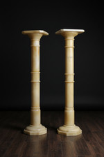 Pair of Onyx Columns 1960s