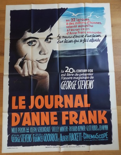 Journal anne frank affiche - journal,