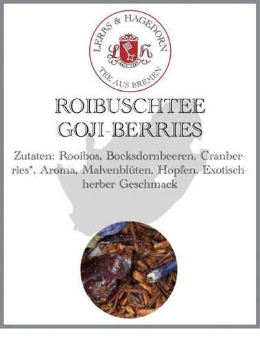 Roibuschtee goji berries - 2, kg