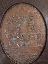 Panneau décoratif ancien