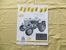 Tracteur diesel STEYR 84 -