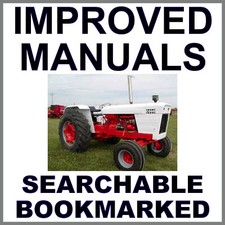Case David Brown IH 1390 1394 1490 1494 Tractor Shop Service Manual - IMPROVED