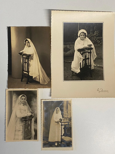 Lot photos communiantes - lot,