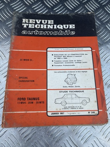 Revue technique rta - technique,