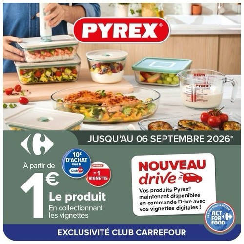 100 vignettes carrefour pyrex - vignettes,