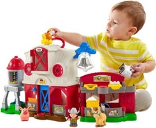 Fisher-Price Petits Gens Bébé Jouets Éducatifs Caring pour Animaux Ferme