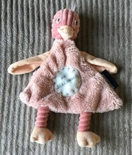 Doudou Autruche rose Pomelos
