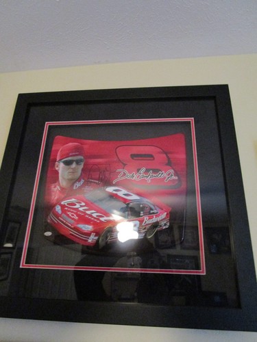 Signed shadowbox frame - ,