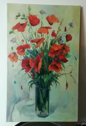 Tableau peinture huile - peinture,