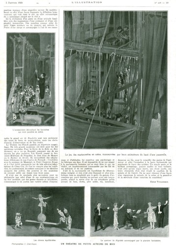 Document ancien théâtre - , de