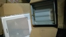 grille de hotte de cheminé avec  clapet (volet métallique)