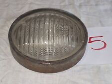 Fresnel lens glass projector lamp SNCF Gremer or other copper surroundings
