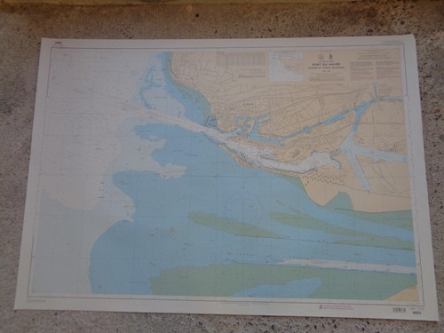 Carte marine port - carte,