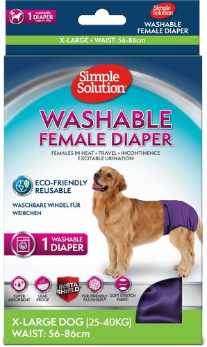 Couche lavable pour chien - lavable,