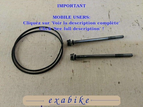 Vis demarreur pour honda vt - de,