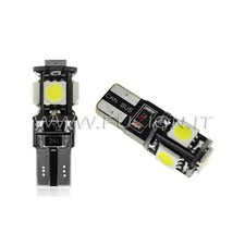 CANBUS FUZION T10 W5W 5 LED LAMPS