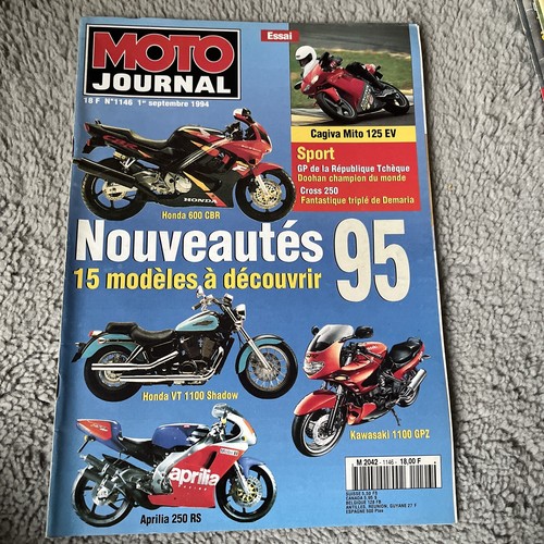 Moto journal 1146 cagiva 125 - moto,