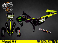 Kit Déco Moto pour / Mx Decal Kit for Triumph TF 250/450X - Monster