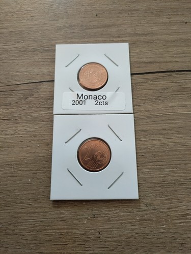 Monaco 2001 centimes euro - monaco,