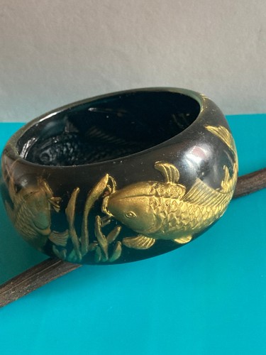 Vintage bracelet bangle lucite - bracelet,