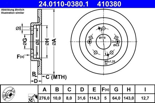 Disques frein honda civic - frein,