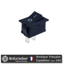 Interrupteur à bascule - 2 positions ON / OFF - 250V 6A - x5