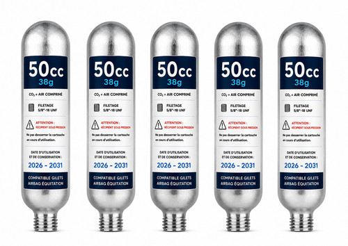 Pack cartouches co2 - cartouches, 50cc