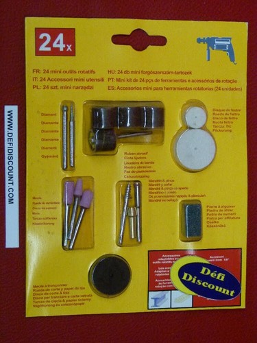 Mini outils rotatifs pour - 24,
