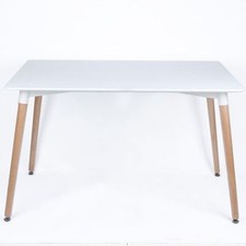 Halo blanc Table salle à