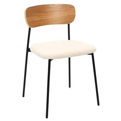 Chaise tissu bouclette - en,