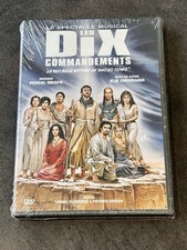 LES DIX COMMANDEMENTS LE SPECTACLE MUSICAL DVD PASCAL OBISPO ELIE CHOURAQUI NEUF