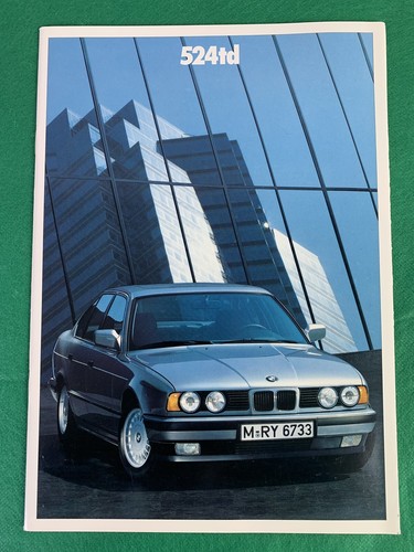 1989 bmw 524td german language - 1989,