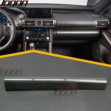 Real Carbon Passenger Side Glove Box Cover For Lexus IS200t 250 300 350 IS F 14+