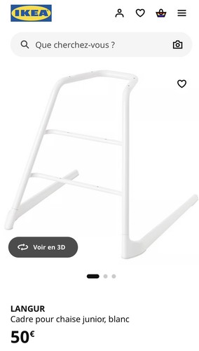 Cadre pour chaise langur ikea - chaise,