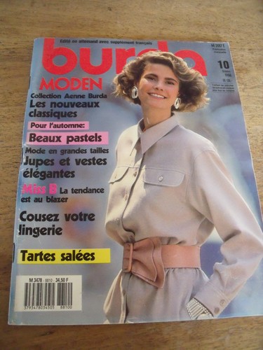 Magazine burda beaux - beaux, pastels