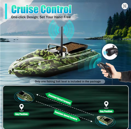 Bateau appâts pêche - de,